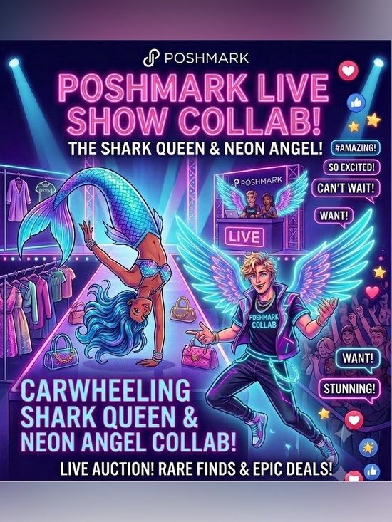 Coach Handbags - 🦈 THE SHARK QUEEN x NEON ANGEL🪽COLLAB SHARE SHOW! ❤️